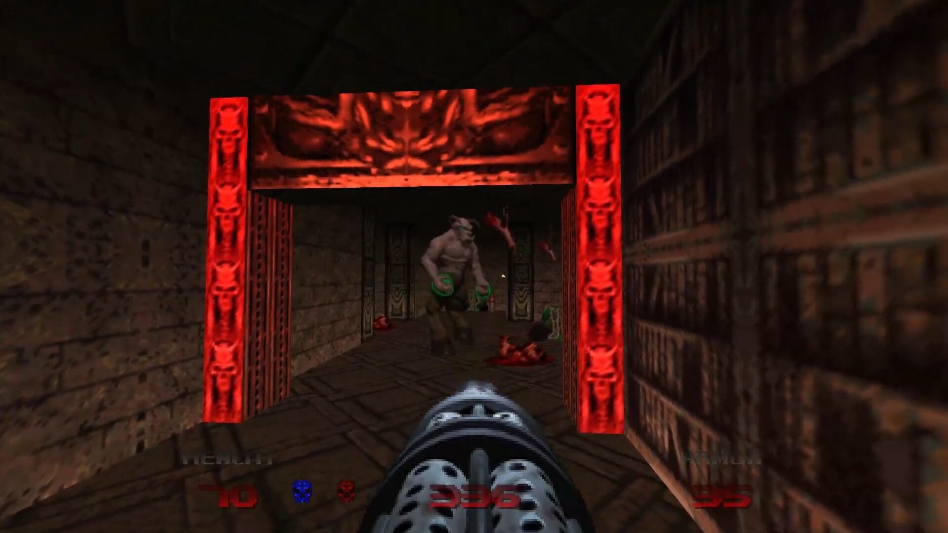 DOOM 64 - геймплей игры Windows